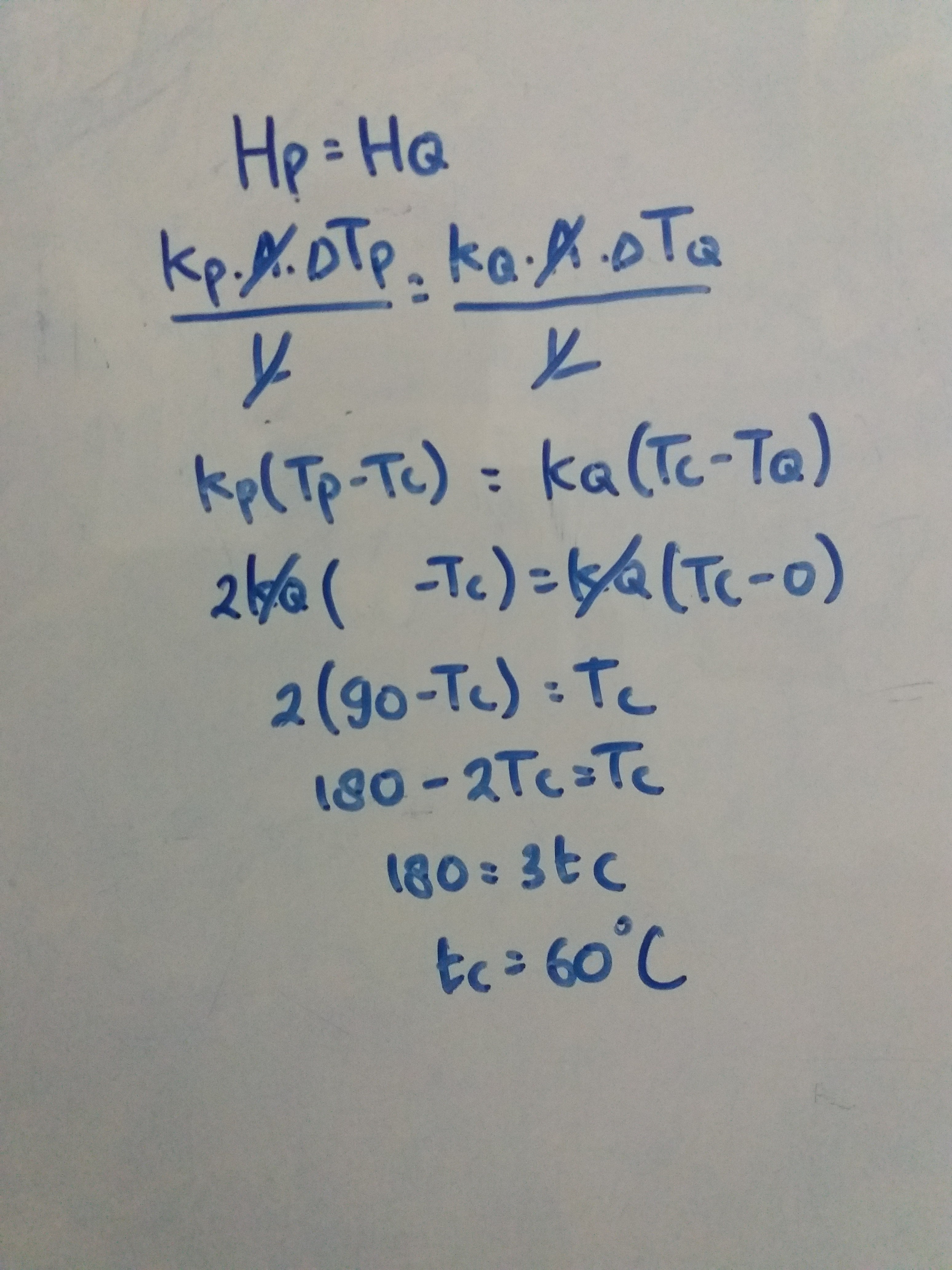 Dua batang P dan Q dengan ukuran yang sama tetapi jenis logam berbeda