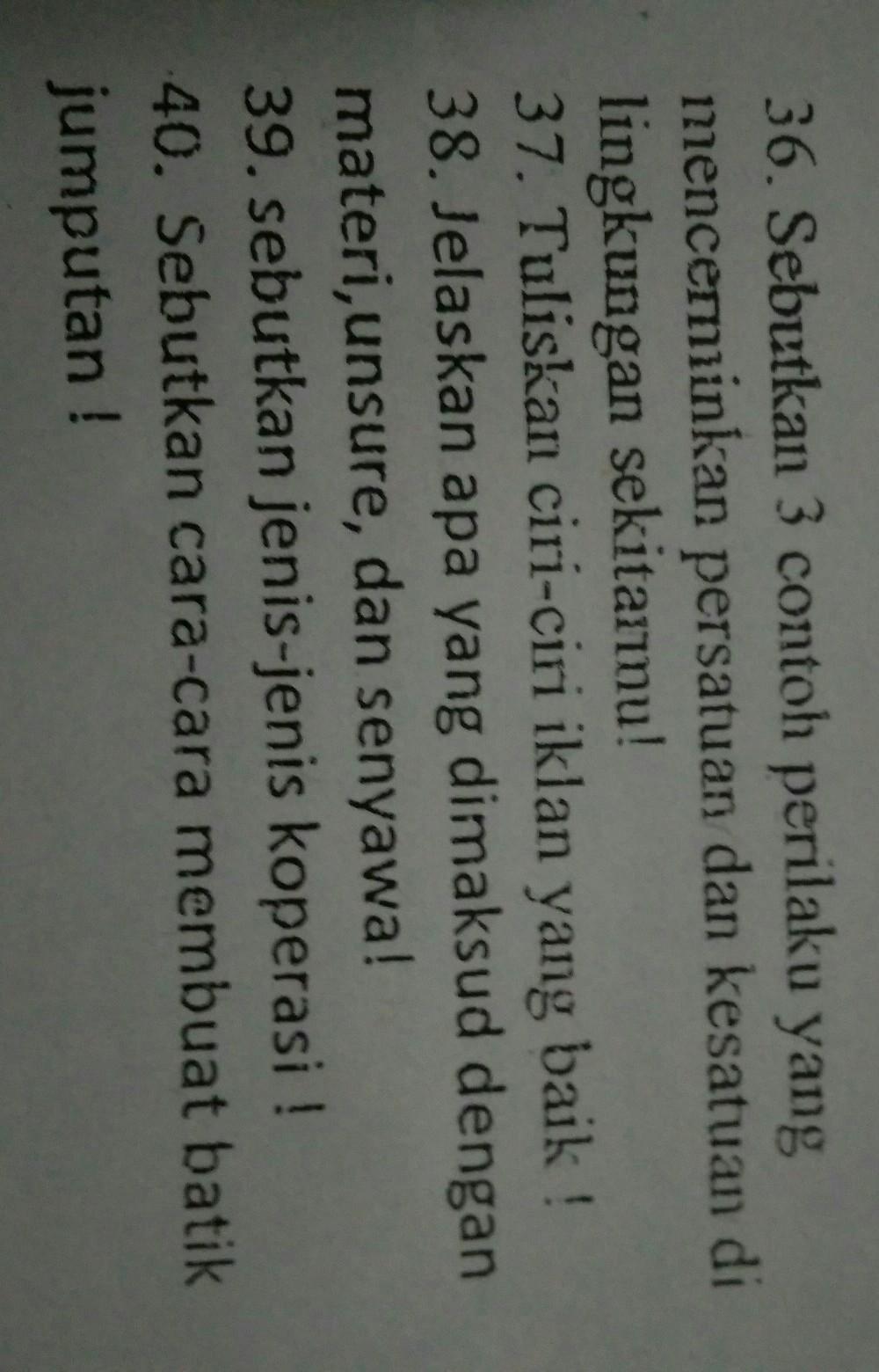 Sebutkan Ciri Ciri Iklan Yang Baik Coba Sebutkan