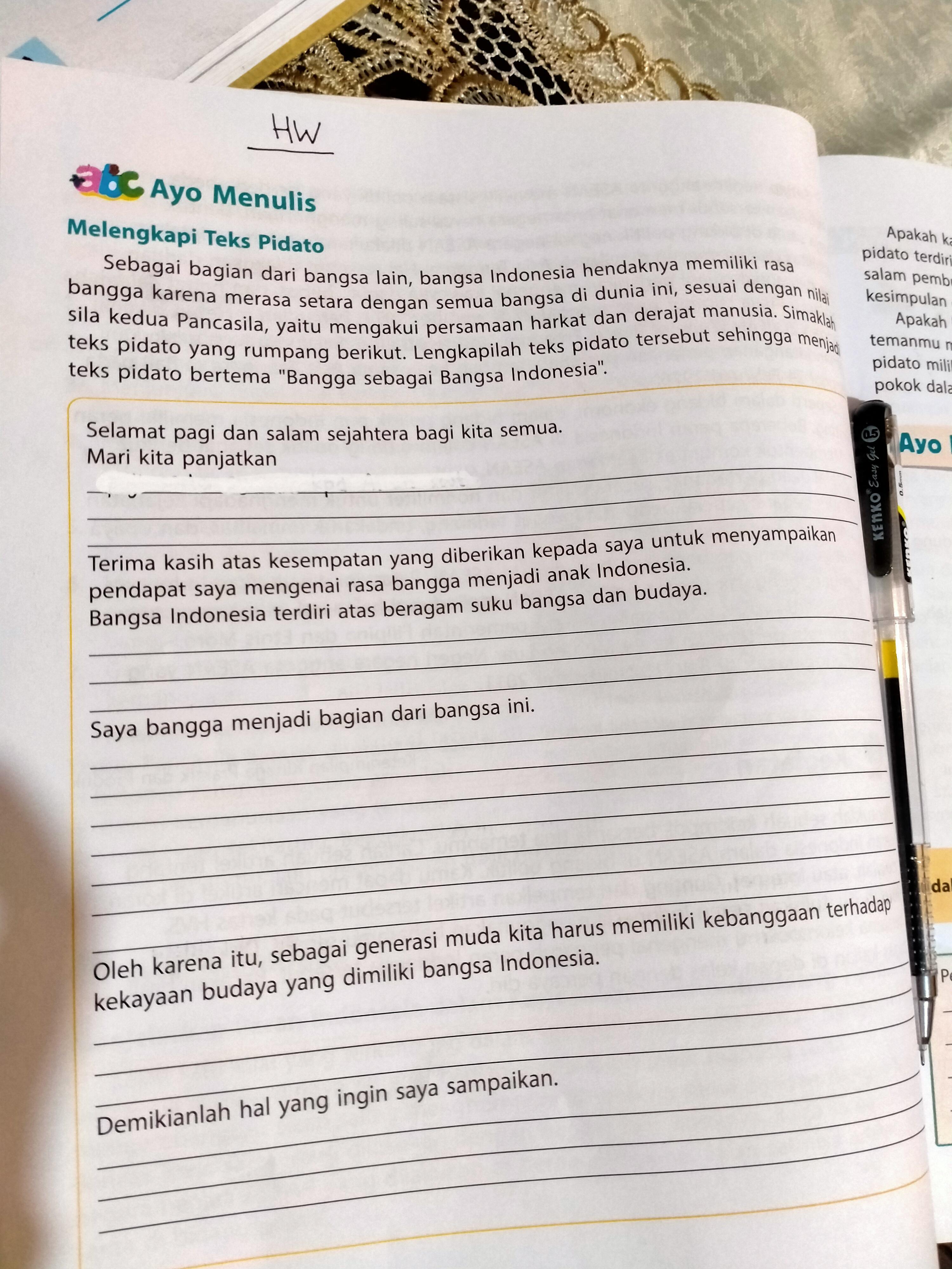 Contoh Soal Melengkapi Teks Pidato Yang Rumpang // Kumpulan Contoh Terbaru