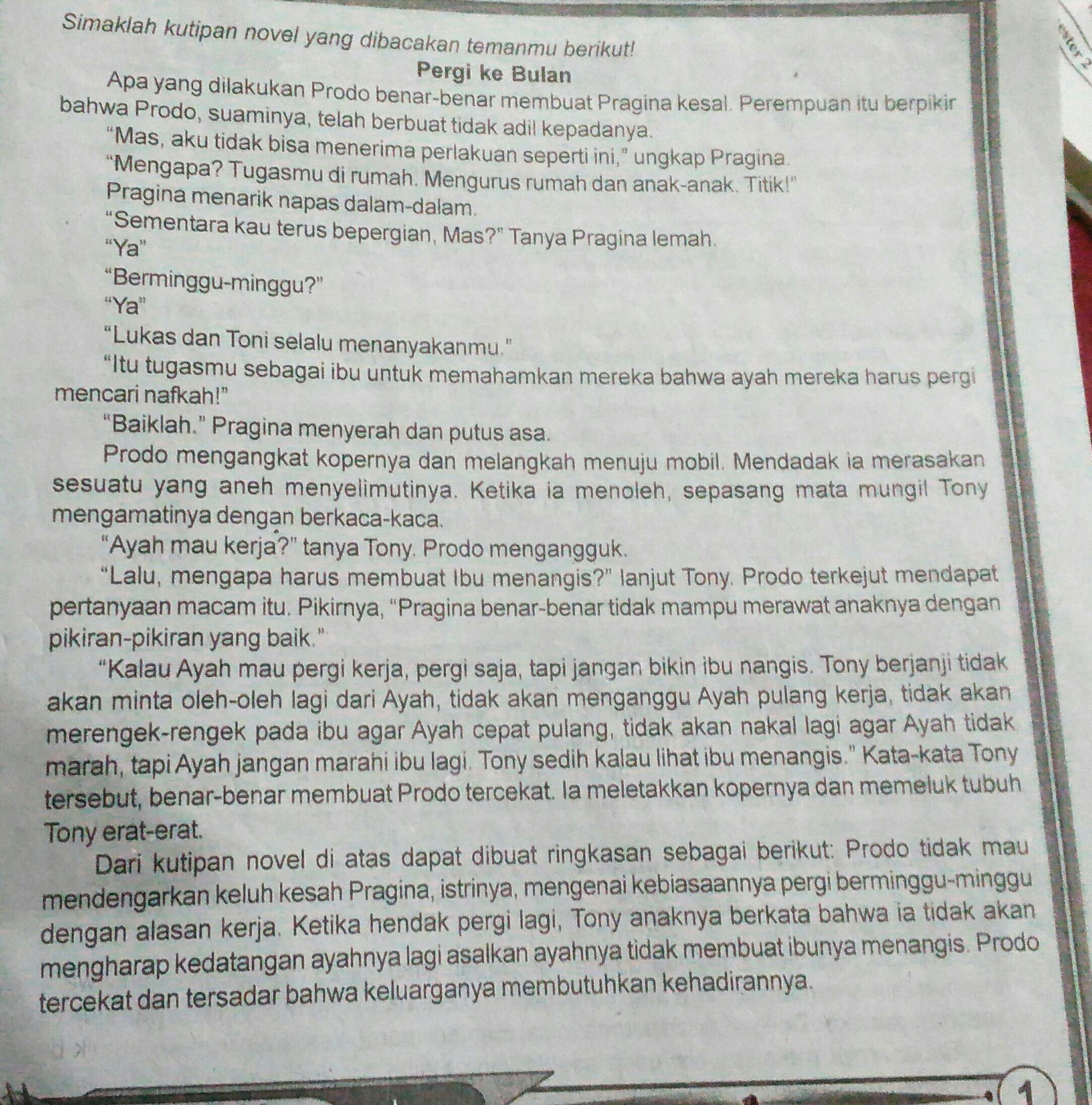 apakah alur dalam cerpen tersebut disajikan secara urut? Brainly.co.id