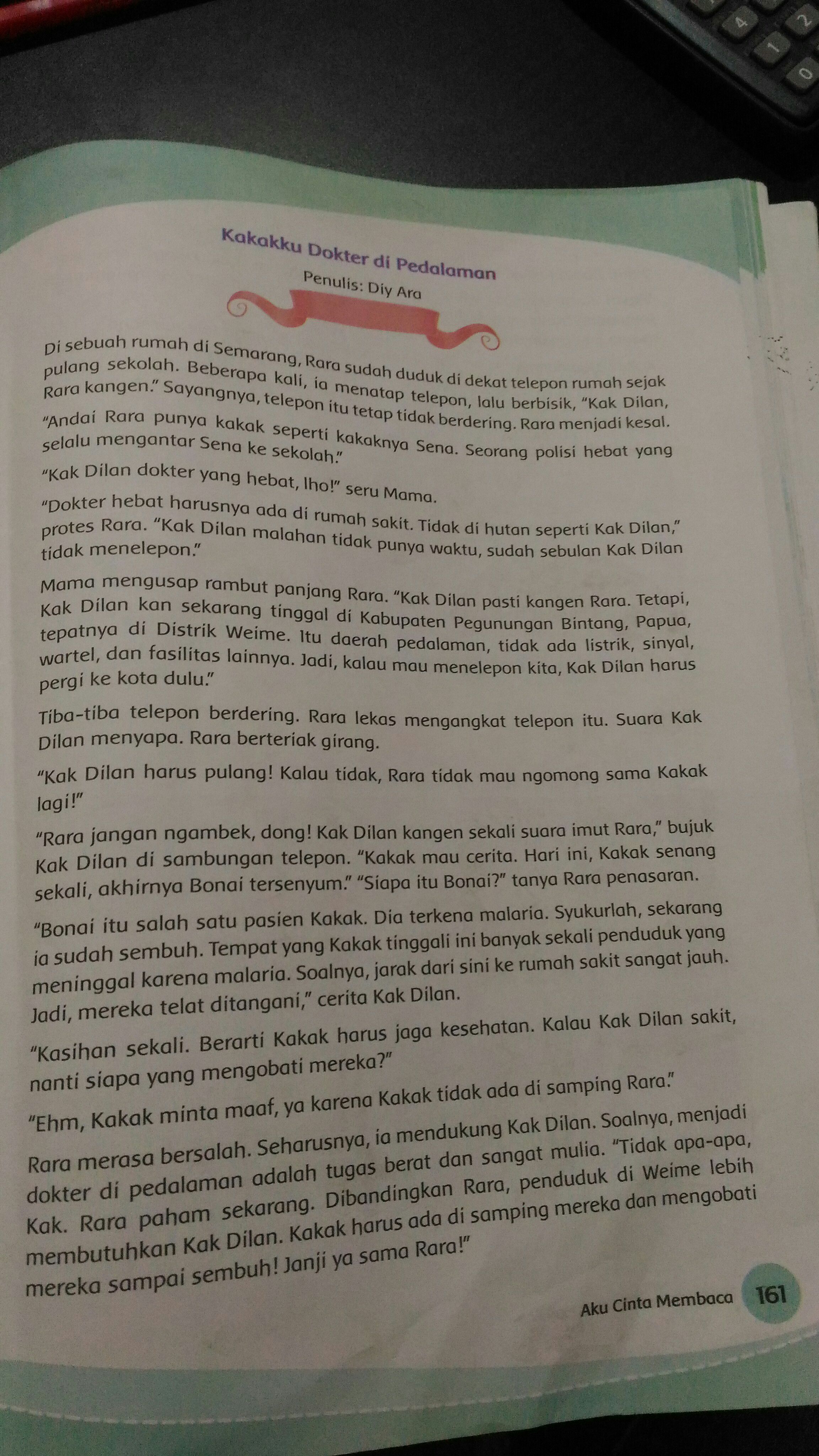 Apa Amanat Yang Dapat Diambil Dari Cerita Di Atas Kondisko Rabat