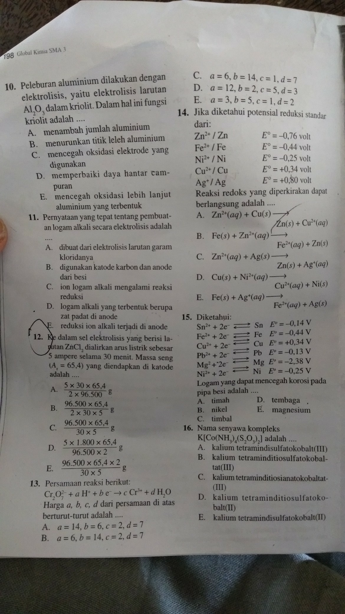 Pernyataan Yang Tepat Tentang Pembuatan Logam Alkali
