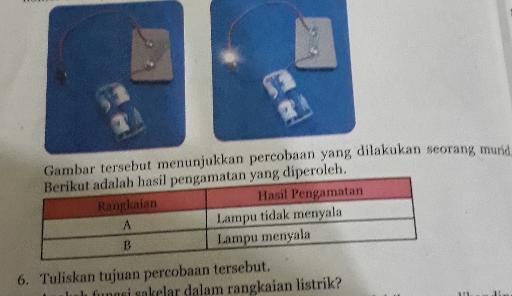 Apa Tujuan Dari Percobaan Tersebut