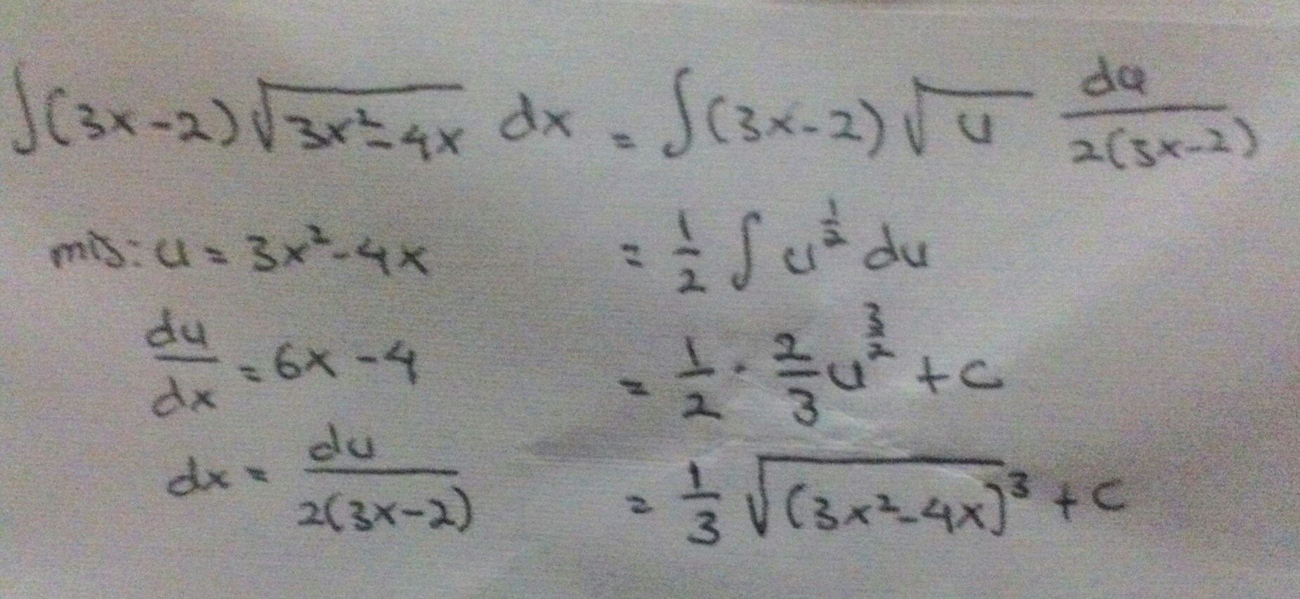 Jika Integral 2 1 F(X) Dx = Akar 2 Akar Pangkat 3 Dari X AKARKUA