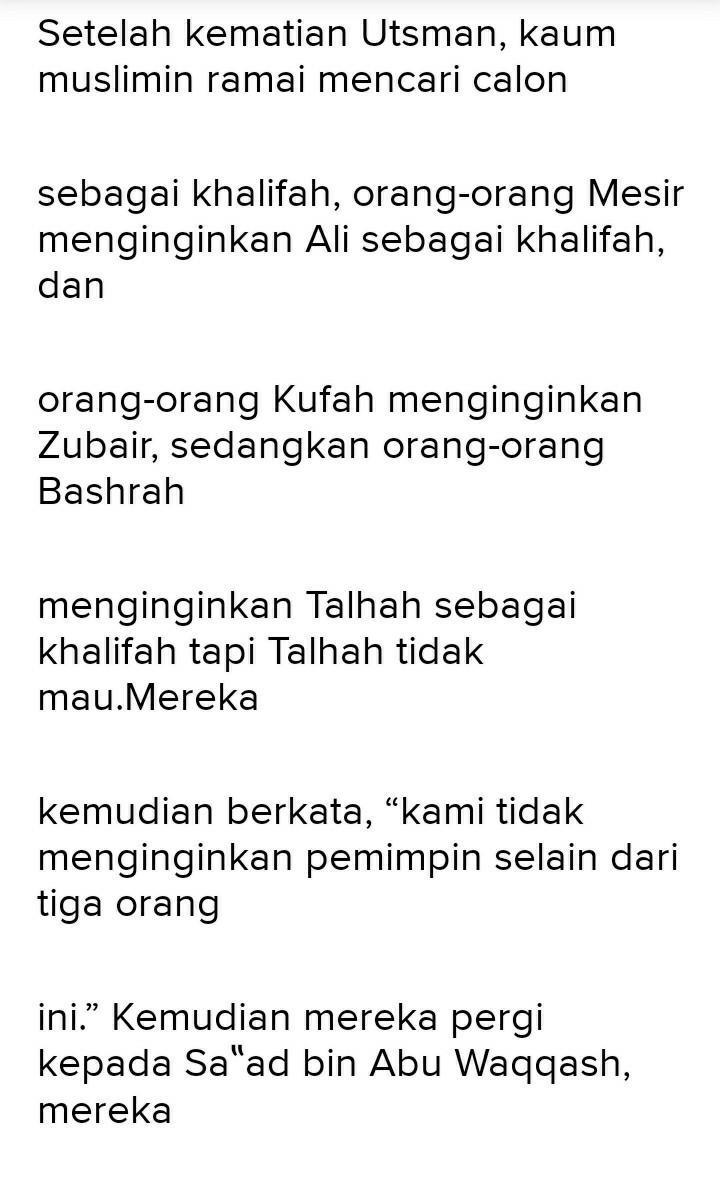 1.Kemukakan pendapat kalian tentang gejolak apa saja yang