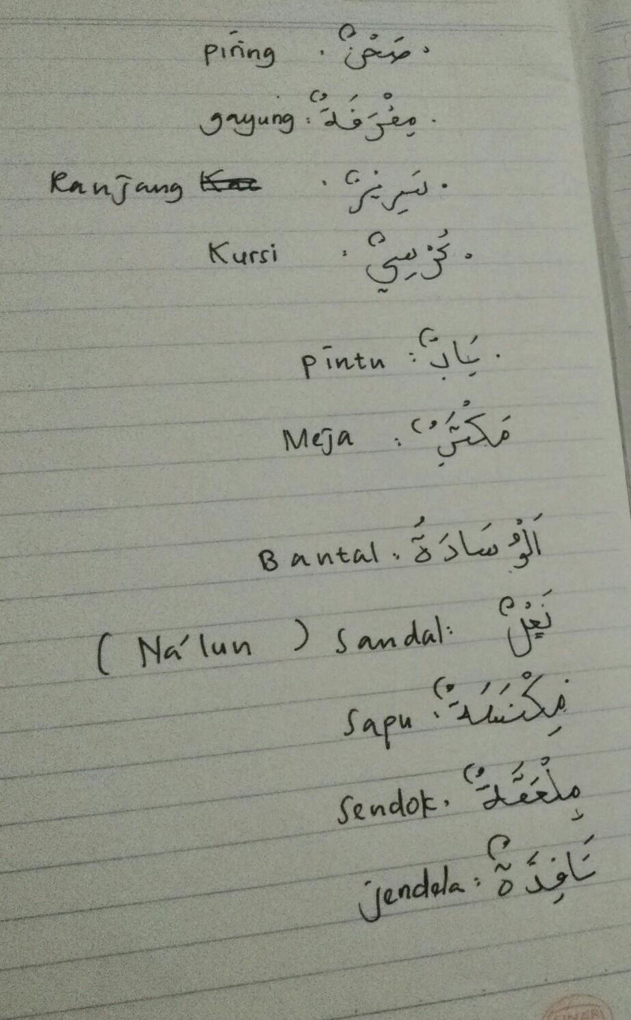 Semoga Berjaya Dalam Bahasa Arab Contoh Jadwal Pelajaran