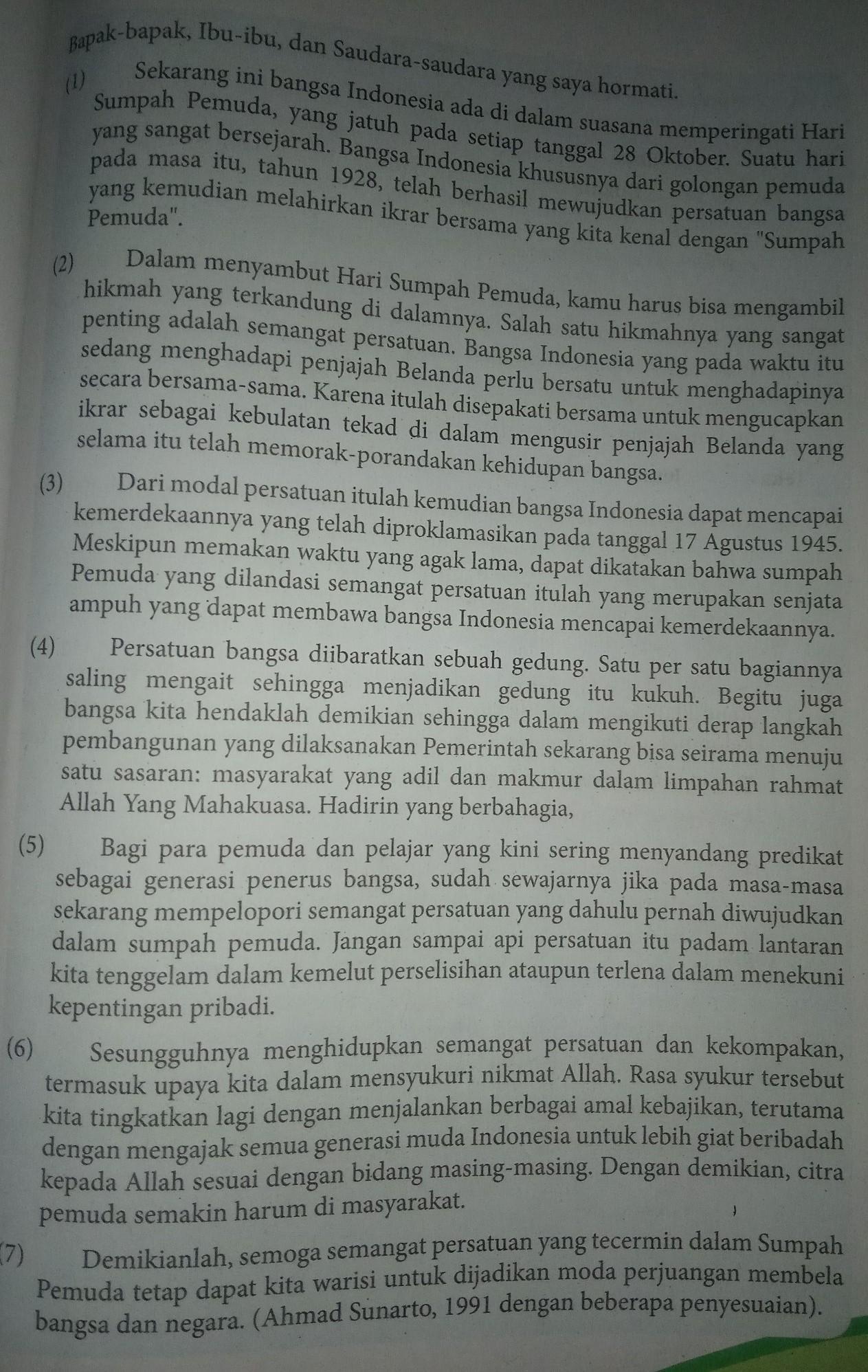 80 soal bahasa inggris smk kelas xi dan kunci jawaban. Tugas Bahasa Indonesia Halaman 153 Edisi Revisi 2013 Ilmu Link