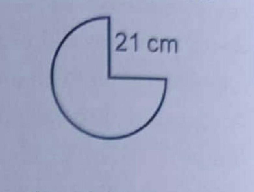 perhatikan gambar berikut ini keliling bangun tersebut adalah 21cm