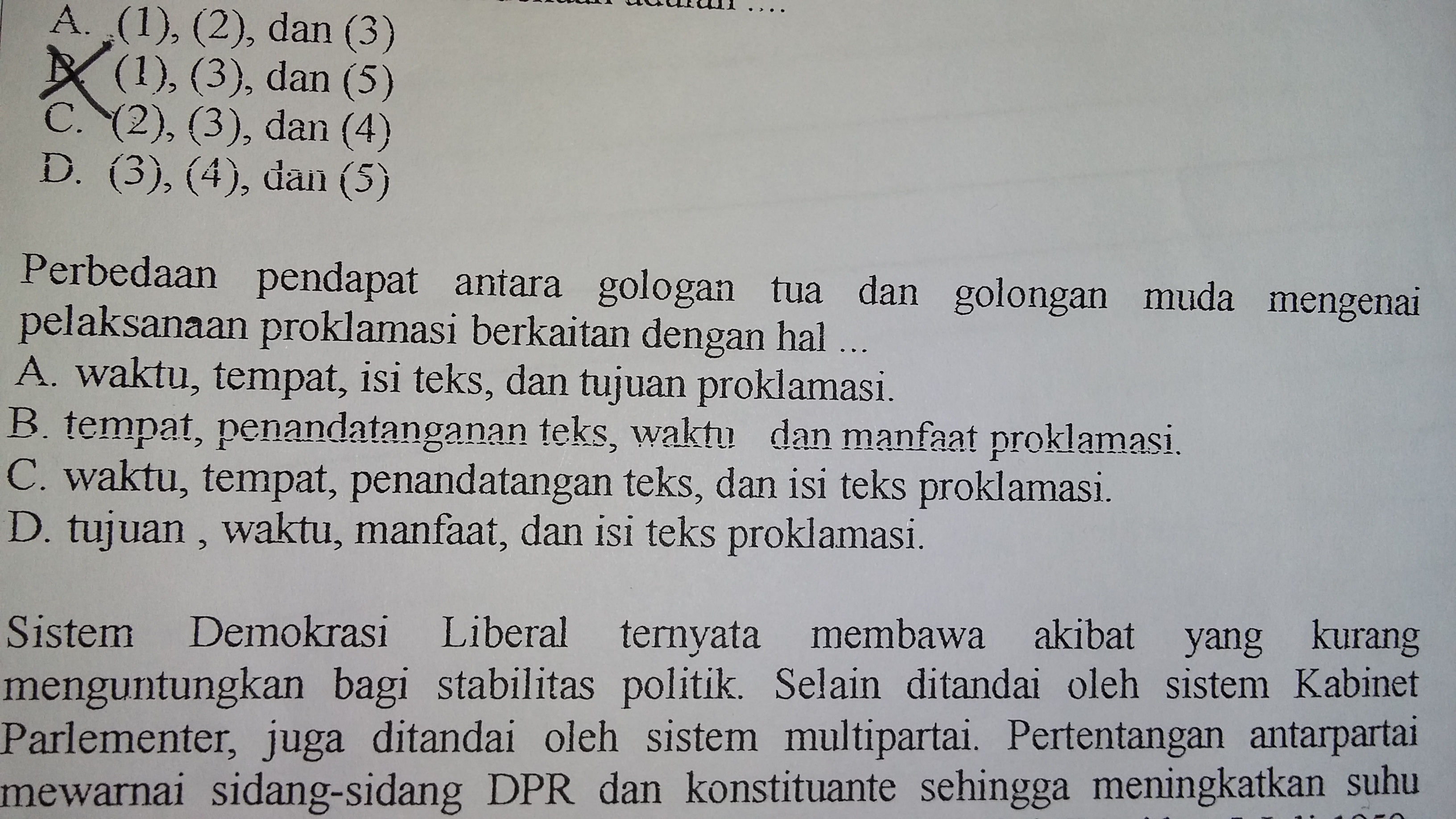 Perbedaan Pendapat Antara Golongan Muda Dan Golongan Tua