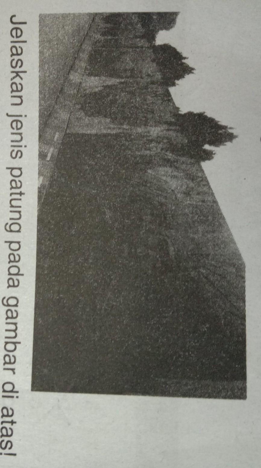 Perhatikan gambar berikut.Jelaskan jenis patung pada
