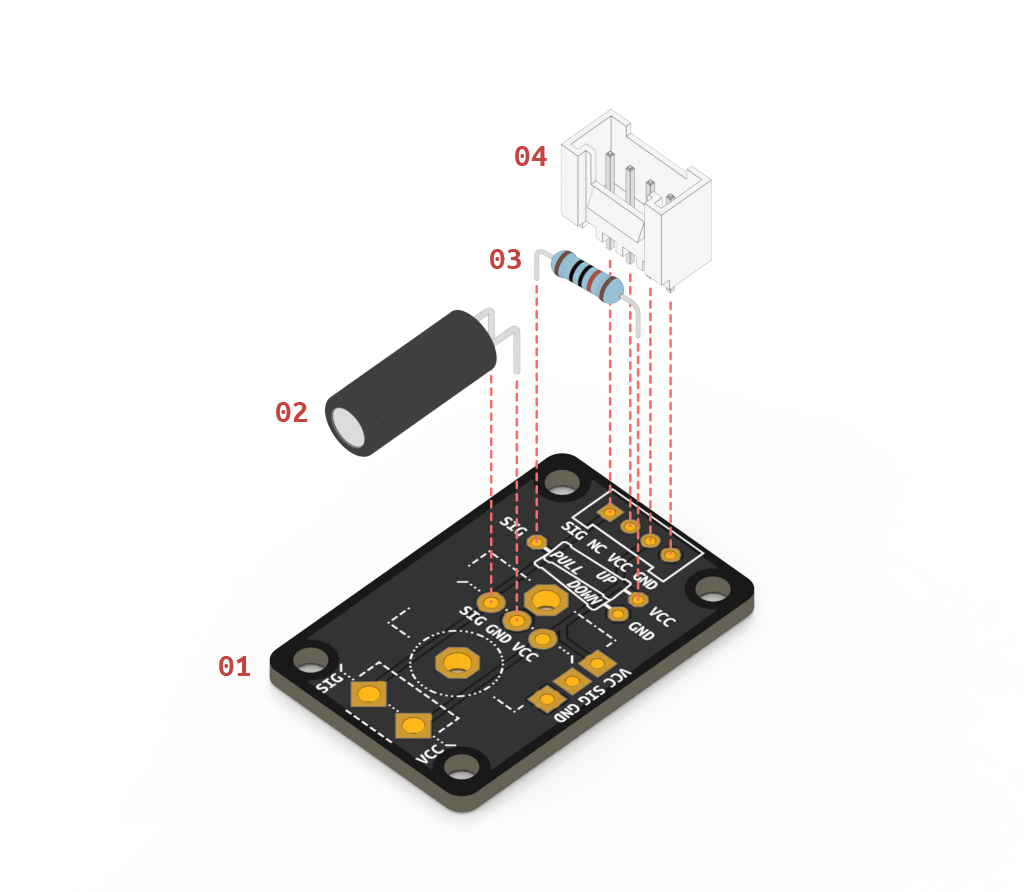 Tilt Switch Connected Interaction Kit