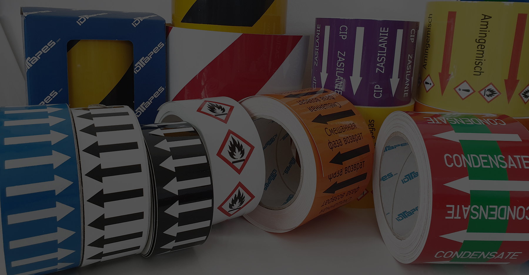 Pipe marking tapes sizes idtapes