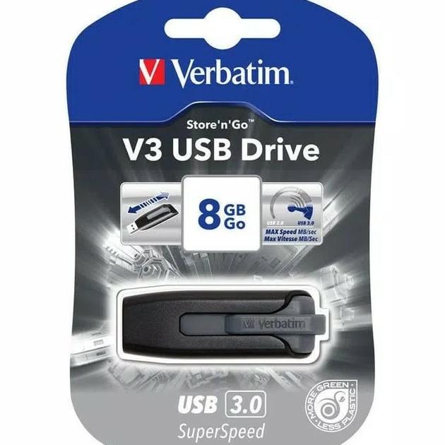 Verbatim 8Gb V3 Usb 3.0 | Lazada Indonesia