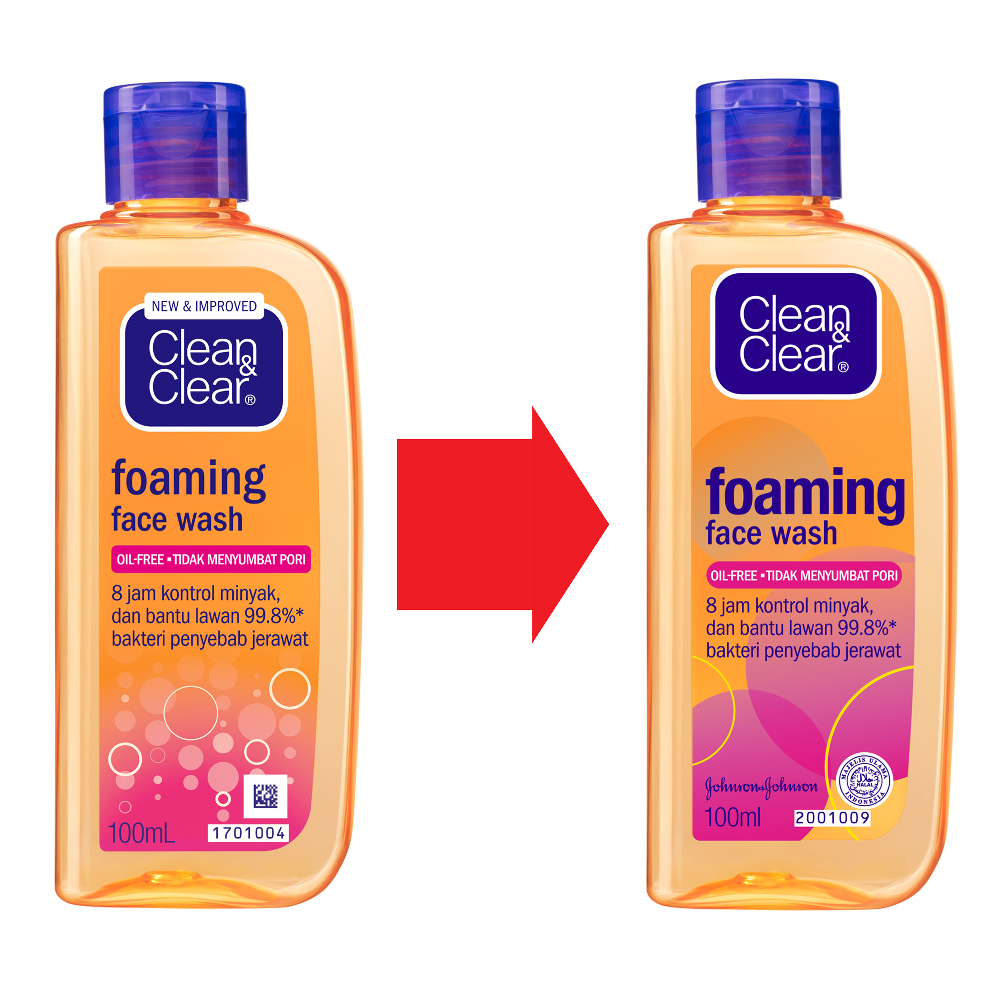 Clean & Clear Foaming Facial Wash Lazada Indonesia