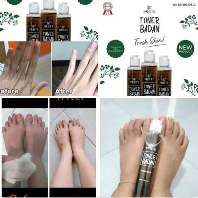 Toner Badan Coklat By Syb Forte | Lazada Indonesia