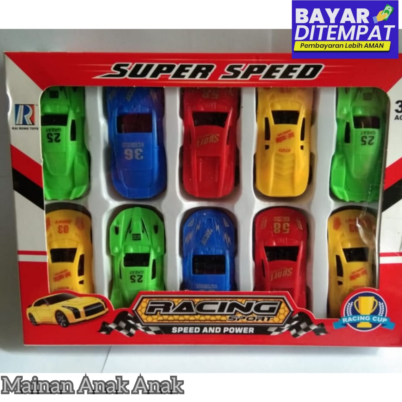 10 Pcs Mainan Anak Mobil Balap - Mainan Mobil Racing - Mobilan Anak Kontruksi - Cocok Untuk Hadiah Anak | Lazada Indonesia
