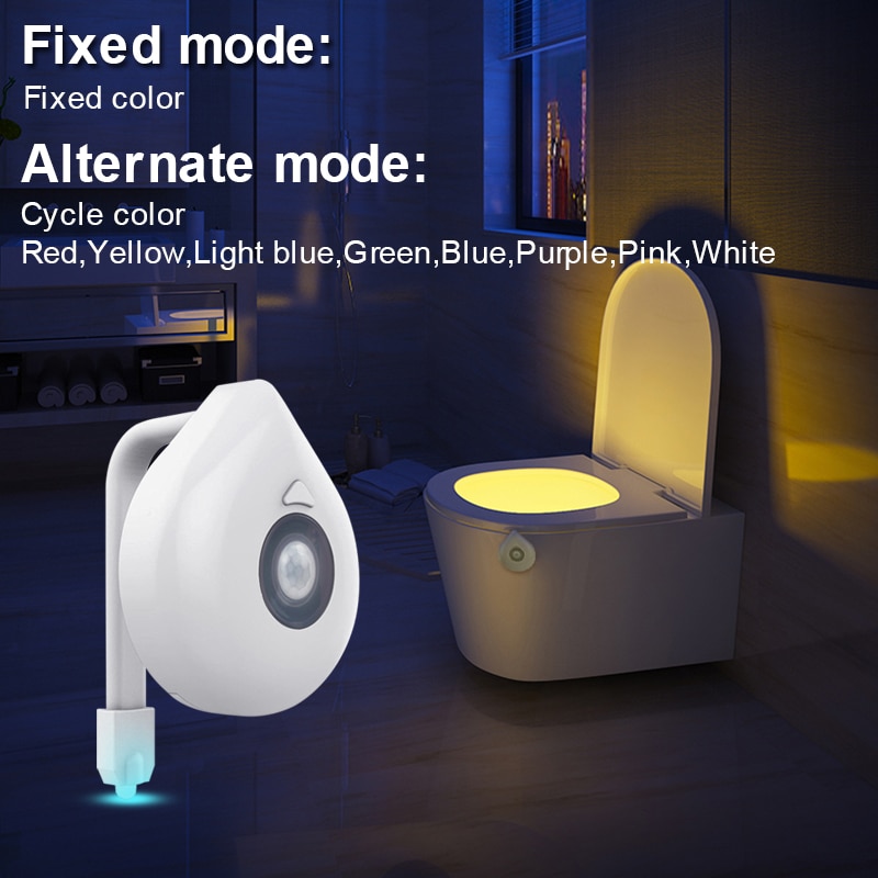 Lampu Led Rgb Toilet Motion & Lamp; Light Sensor 8 Warna / Lampu Led / Lampu Toilet / Furniture Rumah / Lazshopedia | Lazada Indonesia
