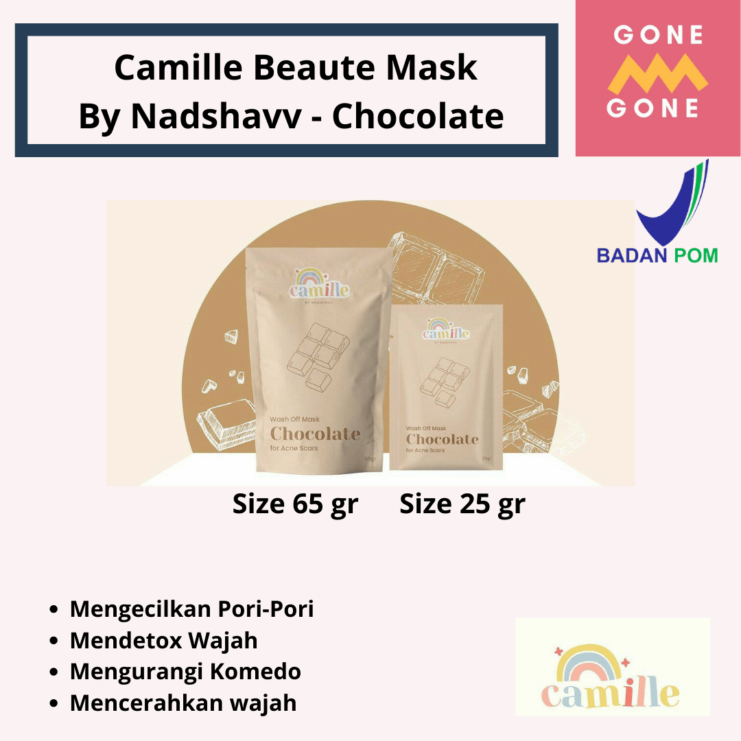 Ready Stock Masker Organik Camille Beauty By Nadshavv / Camille Beaute Mask Bpom - Chocolate | Lazada Indonesia