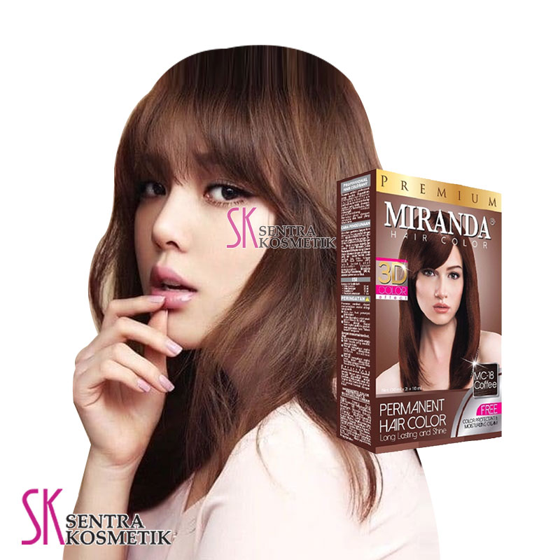 Miranda Hair Color Coffee Mc 18 - Cat Rambut Miranda Coklat Kopi | Lazada Indonesia