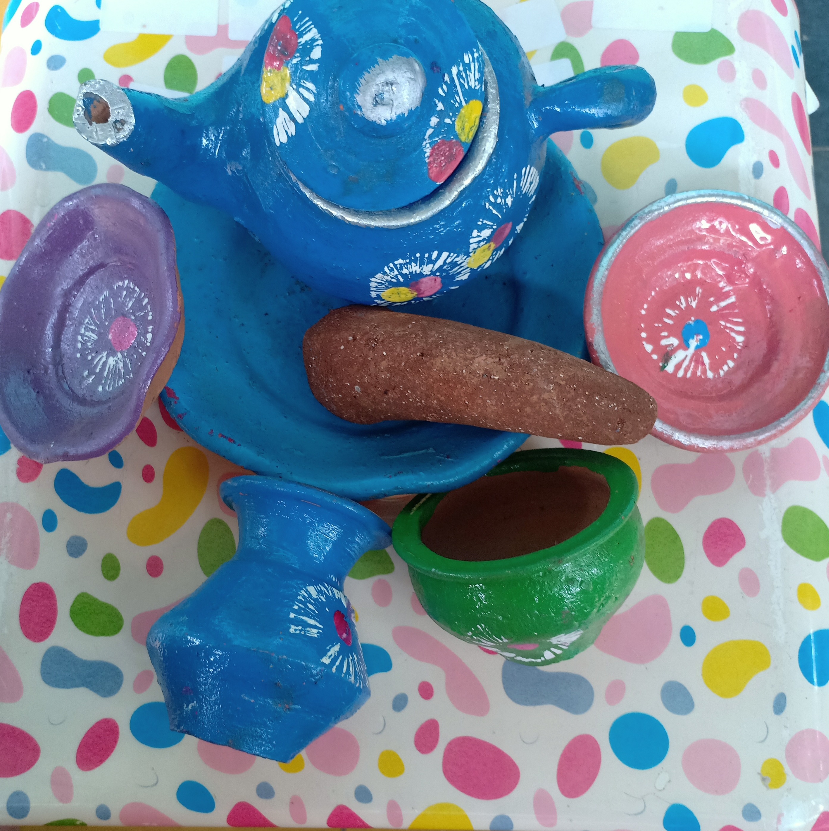 Mainan Gerabah Anak 1 Set 6 Biji/Mainan Masak Masakan/Mainan Mini Gerabah/ Mainan Murah/Mainan Teko Piring Gerabah.mainan Tanah Liat`/Mainan Perempuan/Mainan Anak/ Mainan Murah | Lazada Indonesia