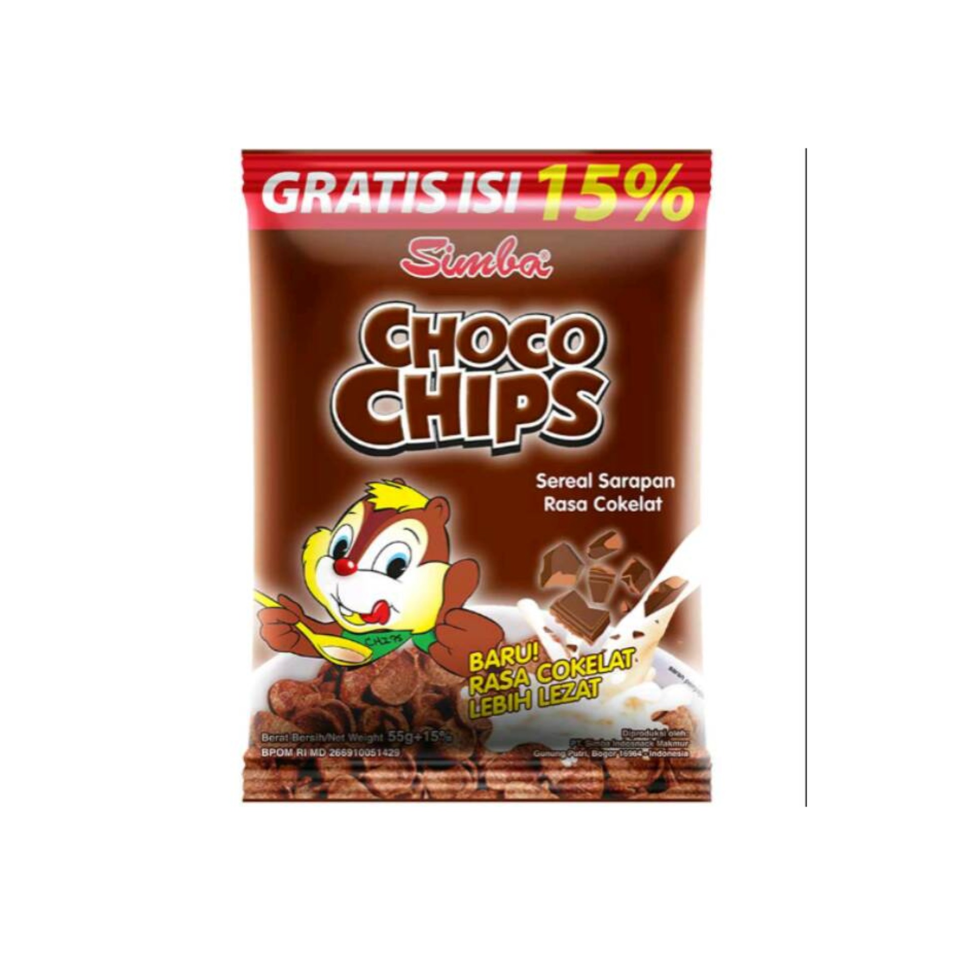 Simba Choco Chips Coklat Bag [55 G] | Lazada Indonesia