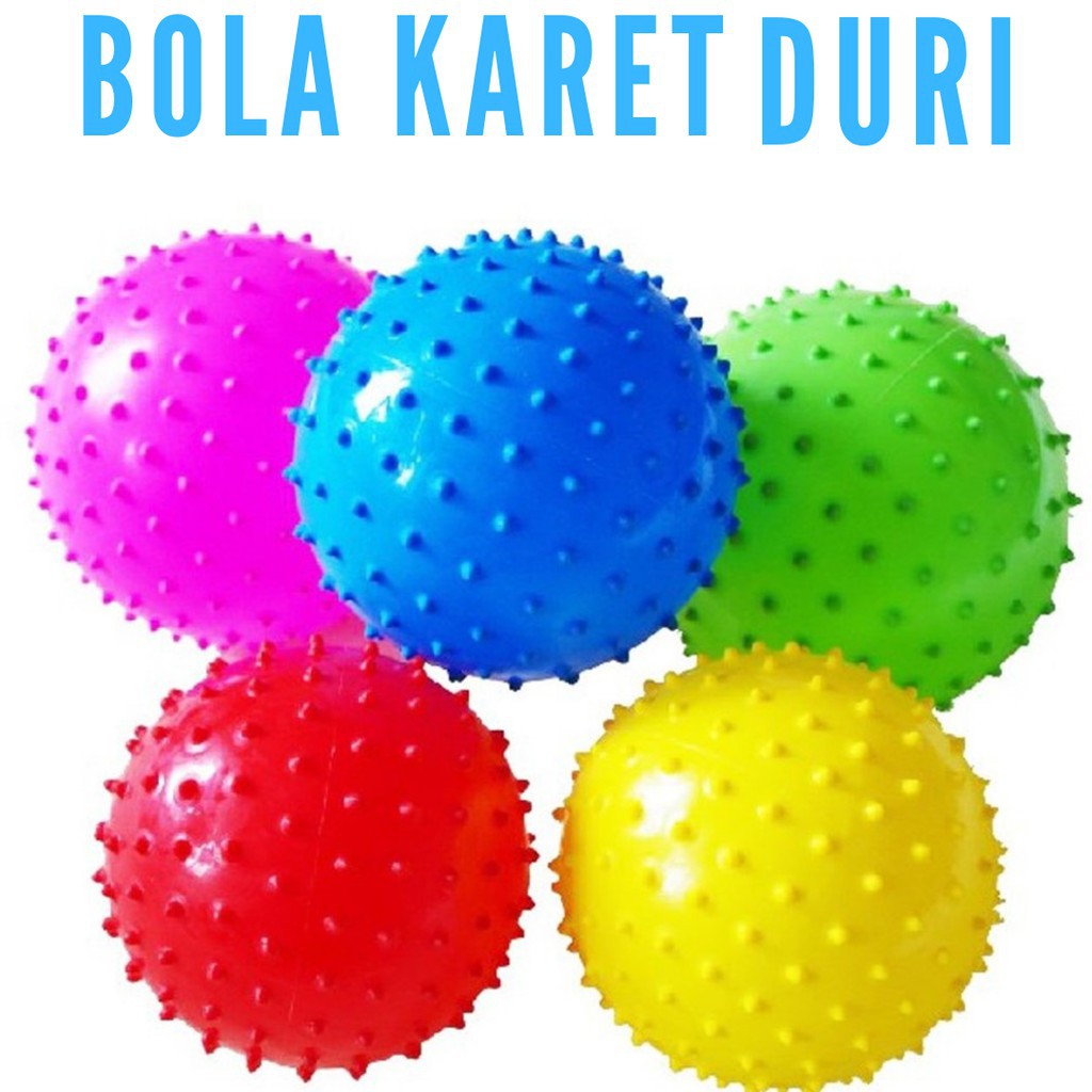 Mainan Bola Karet Duri Mainan Anak | Lazada Indonesia