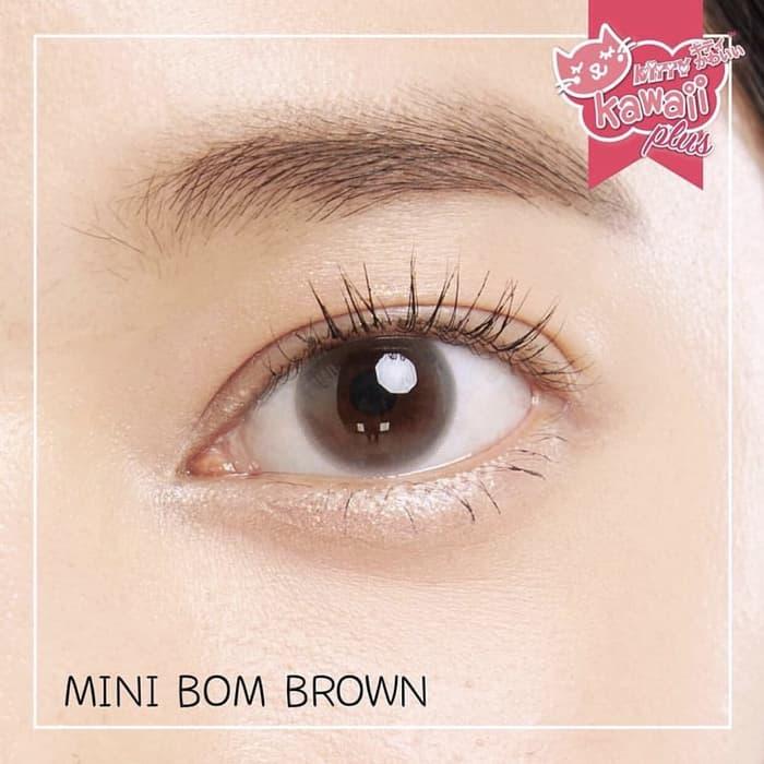 Promo Softlens Kitty Kawaii Mini Bom Brown (Coklat) - Natural Effect - Jjwwqlwf | Lazada Indonesia