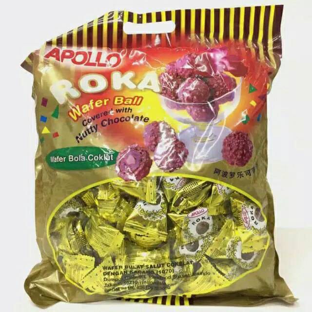 Roka-Permen Bola Coklat-80 Biji-Snack-Cemilan-Makanan Ringan | Lazada Indonesia