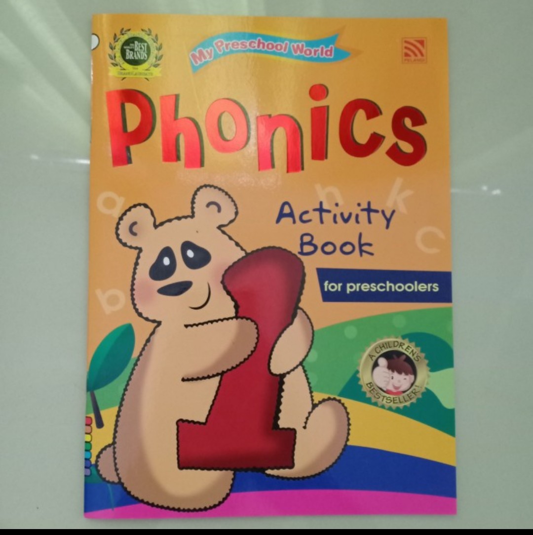 My Preschool World Phonics Activity Book 1 Lazada Indonesia
