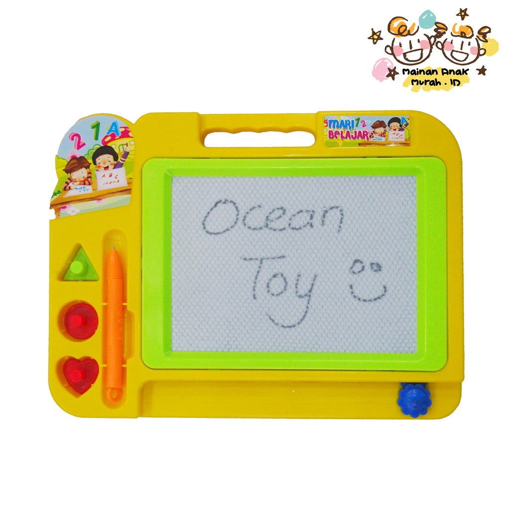 Papan Tulis Magnet Ocean Toy / Papan Tulis Mainan Edukasi Anak | Lazada Indonesia