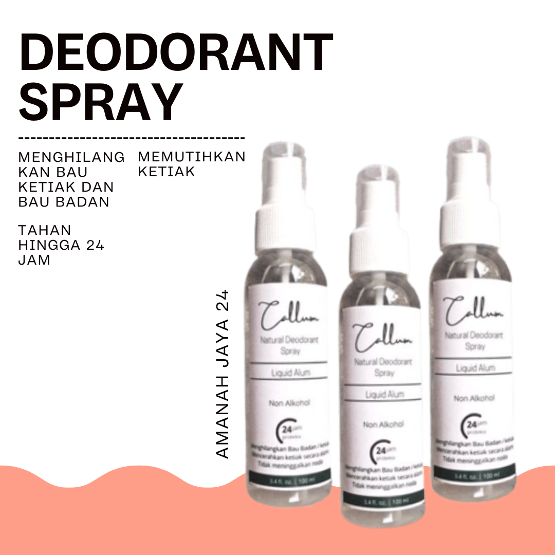 Deodorant Spray Deodoran Semprot Penghilang Bau Badan Anti Bau Badan