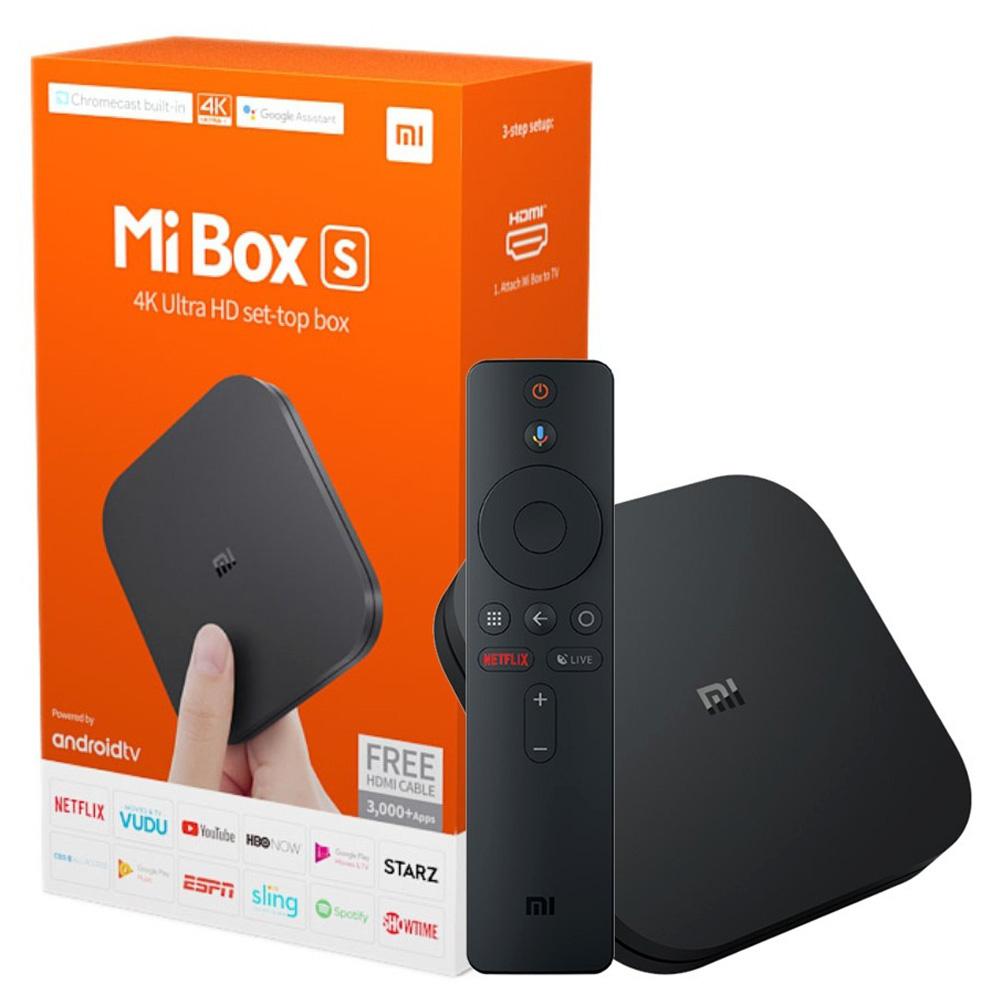 Xiaomi Mi Box S / Mibox 4 International Global Full App 4K Android Tv | Lazada Indonesia