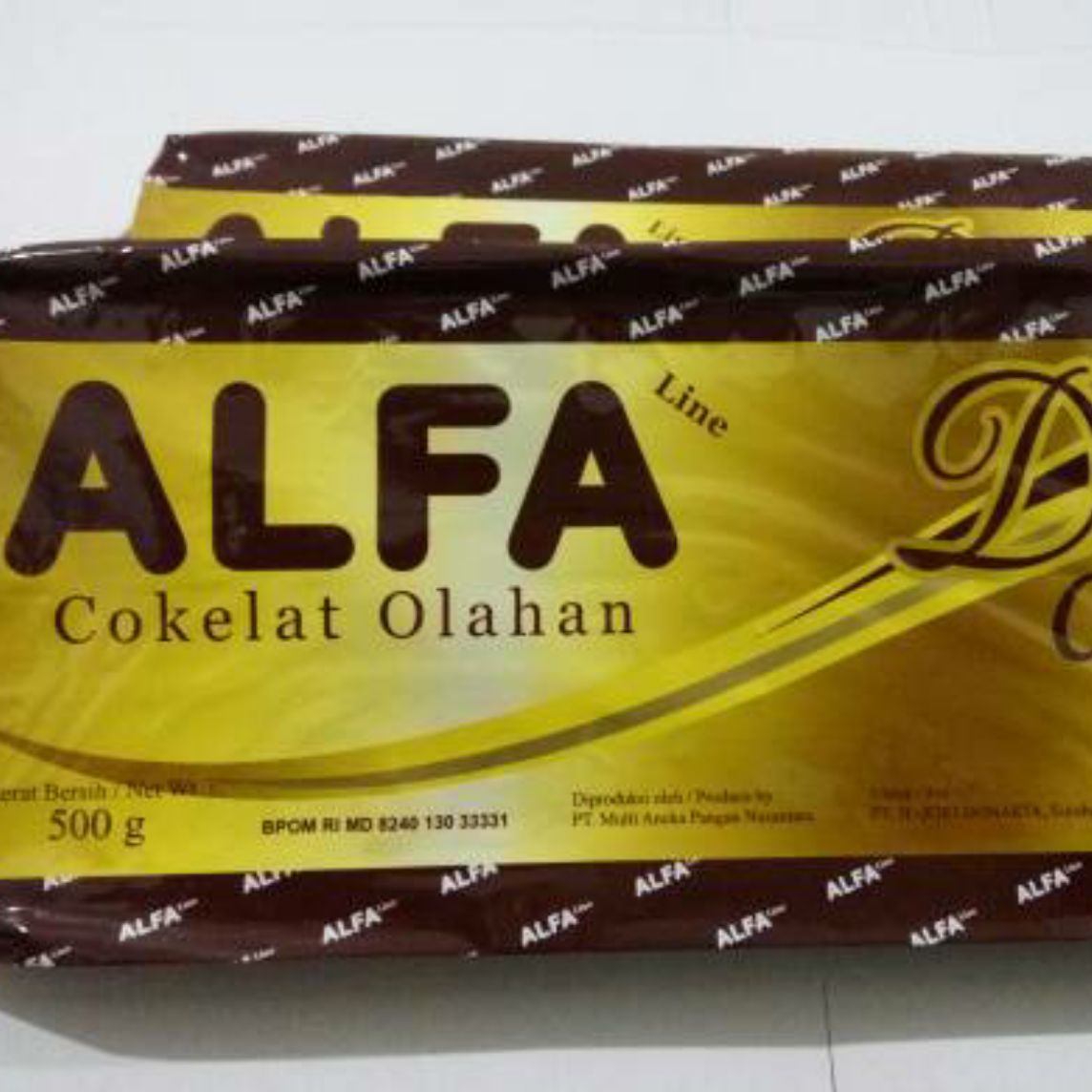 500Gr Coklat Blok Coklat Batang Alfa | Lazada Indonesia