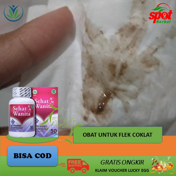 Obat Flek Coklat - Obat Untuk Menghentikan Flek Coklat, Keluar Flek Coklat Terus Menerus | Sehat Wanita Original 100% [Cod] Obat Flek Coklat Berkepanjangan Setelah Haid Untuk Remaja & Dewasa Herbal Berkualitas -