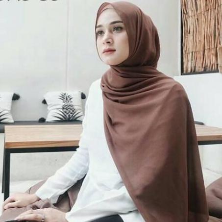 Jilbab Pashmina Sabyan Diamond Italiano Hijab Segi Empat Hijab Panjang Kerudung - Coklat | Lazada Indonesia