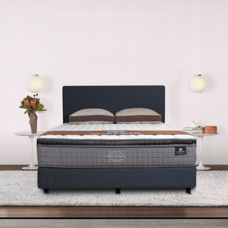 Sealy Mattress BackSaver New Utopia Springbed Double Offset Coil