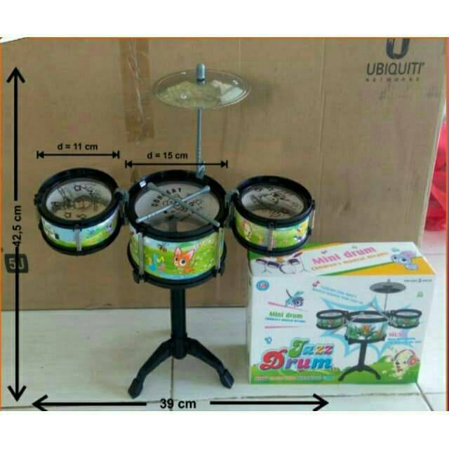 Mainan Jazz Drum Set Lokal / Mainan Anak Alat Musik Mini Drum / Mainan Edukatif Anak Murah | Lazada Indonesia