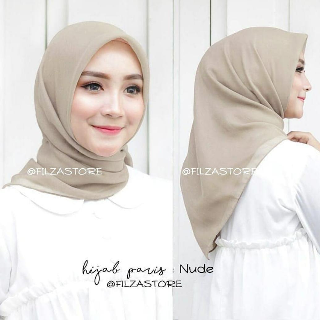 New Jilbab Segi Paris Polos Warna/ Hijab Segi Empat Paris Polos/Kerudung Termurah Paris Segi Empat Kerudung Terbaru 2022 New Kerudung Hijab Segi Empat Paris Katun / Segiempat / Faris / Bahan Adem /