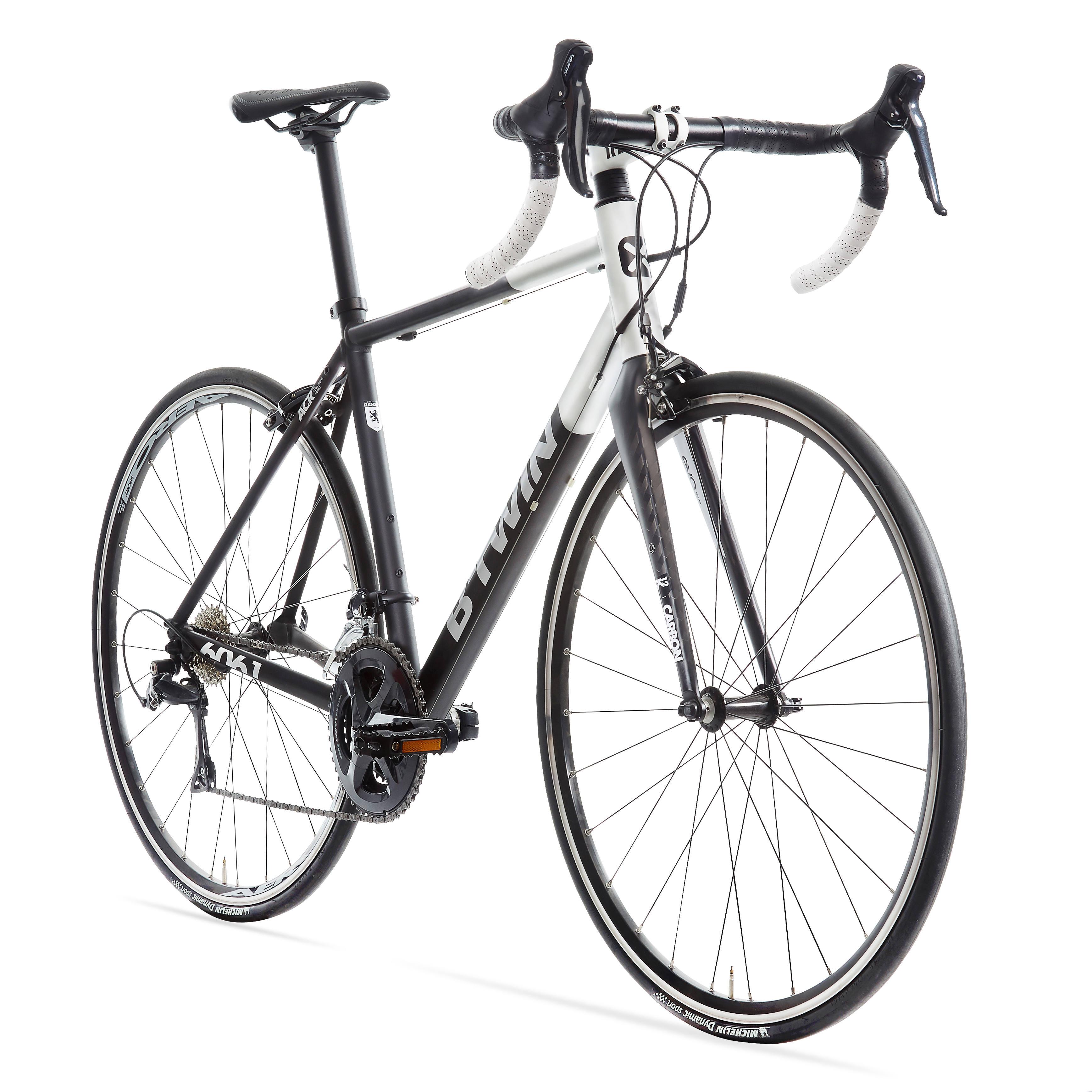 Sepeda Balap Pro Full Road Bike Race Racing Triban 520 Black White Frame Carbon Alloy Asli Ori Garansi Seumur Hidup | Lazada Indonesia
