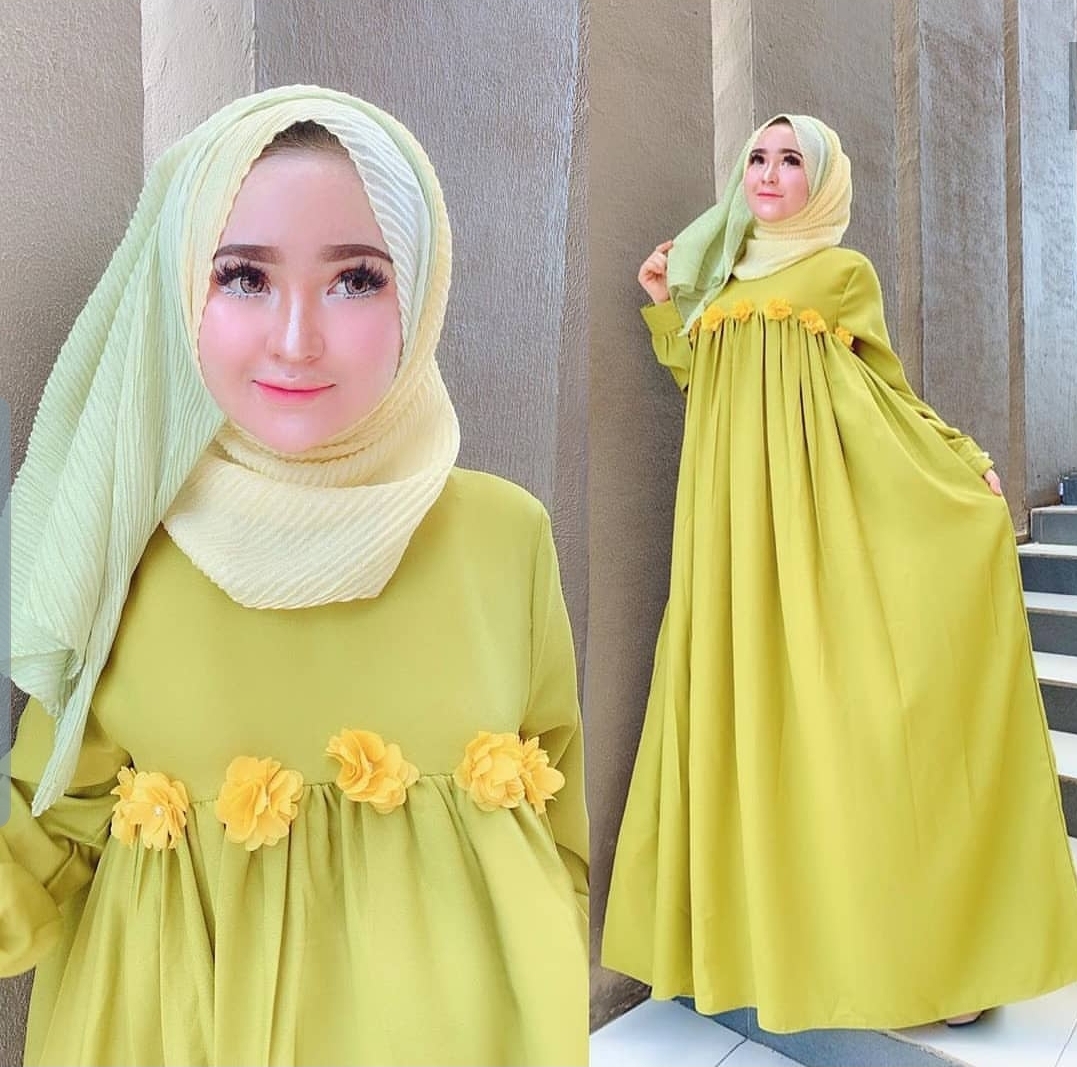 Gamis Lemon Cocok Dengan Jilbab Warna Apa 7 Kombinasi Warna Yang