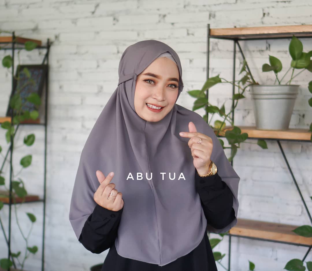10+ Ide Warna Kerudung Bergo Maryam Retired and Crazy