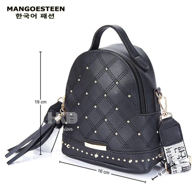 Mangoesteen Tas Wanita Import MINI 4in1 Tas Selempang Wanita MiniFour AYU Tas Ransel Wanita