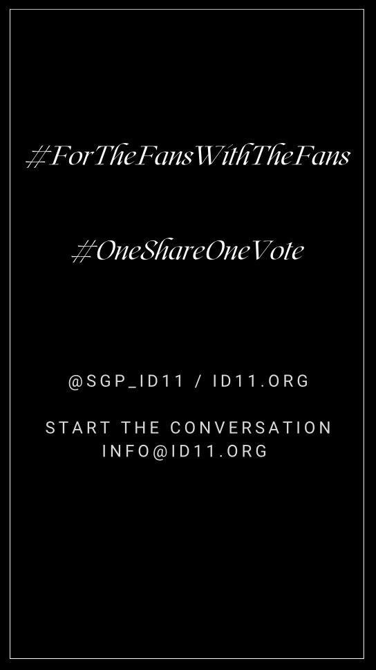 YOU ARE a FAN, SUPPORTER, YOU ARE a DIFFERENCE MAKER and a KEY STAKEHOLDER, in our ORGANIZATION