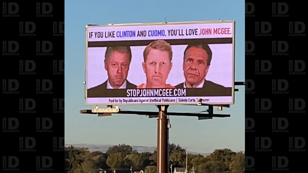 Billboard in Caldwell Targets Mayoral Candidate John McGee and His Past