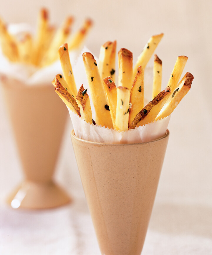 Idaho® Potato French Fries with Lime and Cilantro Idaho Potato Commission