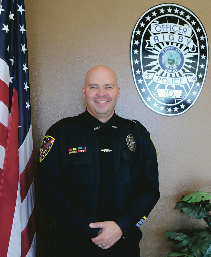 Rigby Police Chief Sam Tower Idaho Prepare