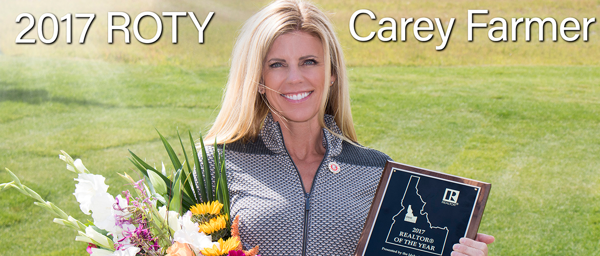 Carey Farmer Named 2017 REALTOR® of the Year Idaho REALTORS®