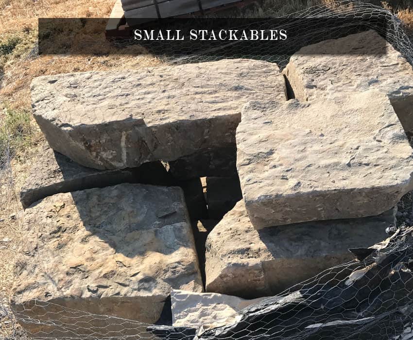 Small Stackable Landscape Rocks IDAStone