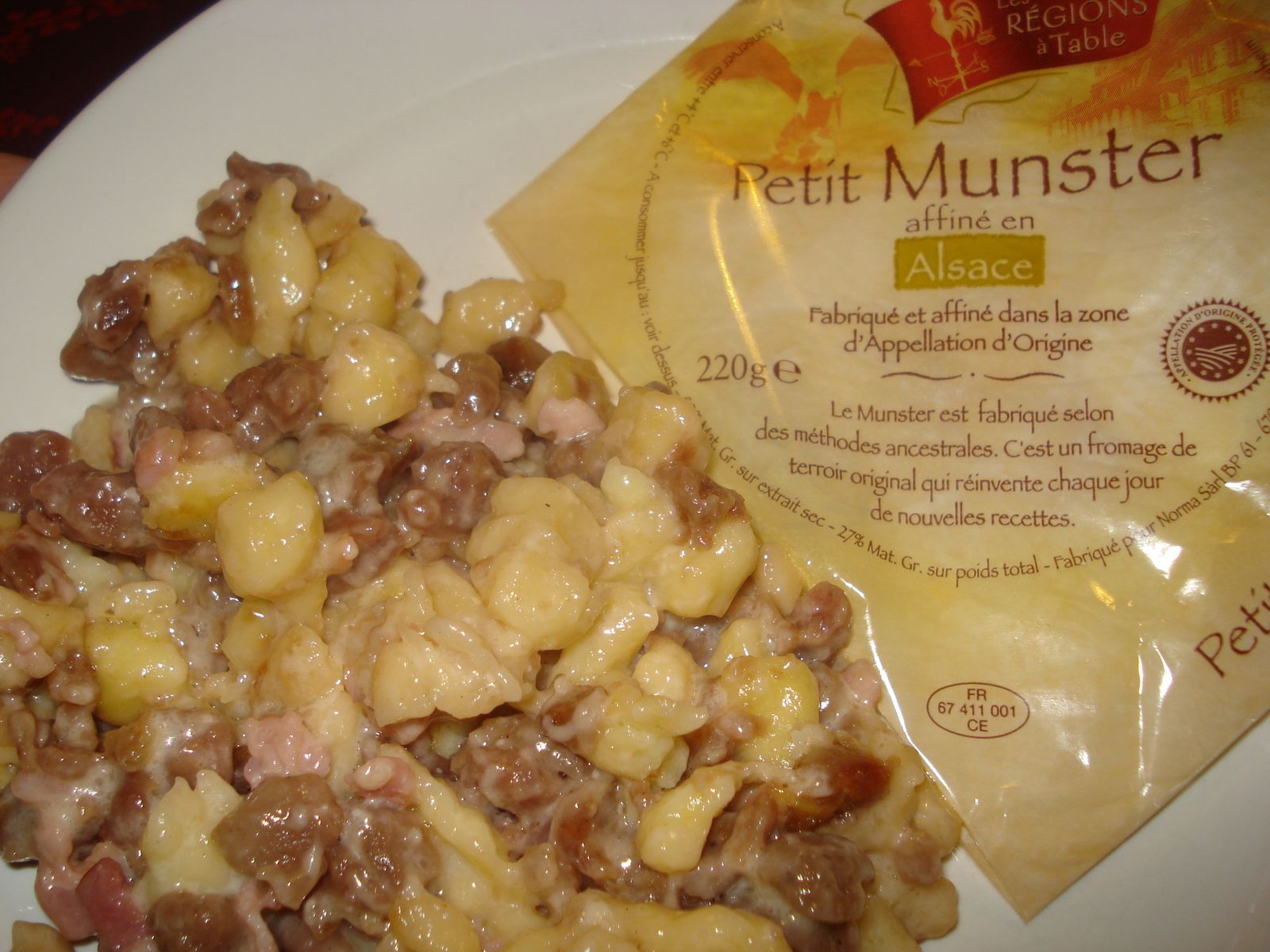 Spätziflette au munster Mes Envies et Délices