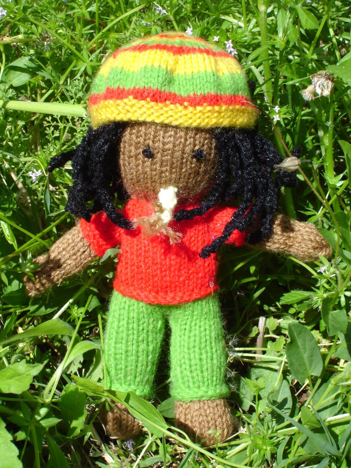 Rasta au tricot DIY modèle tuto gratuit Fils de Lilou